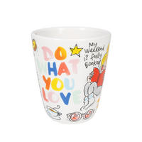 BECHER Bücher in Bunt - 350 ml - Multicolor, Keramik (0.35L) - Blond Amsterdam
