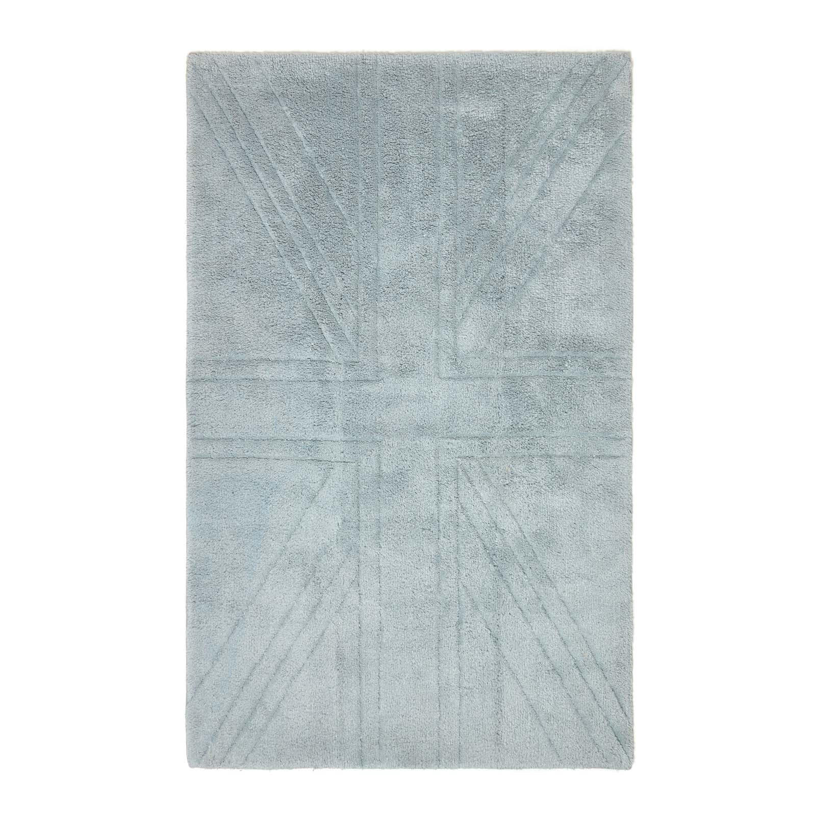 Homescapes Hochflor-Teppich Grau 90x150 cm