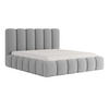 POLSTERBETT Doppelbett Svenstorp Hellgrau 180x200 cm - Hellgrau, Textil (180/200cm) - Meblito