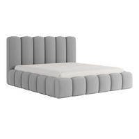 POLSTERBETT Doppelbett Svenstorp Hellgrau 140x200 cm - Hellgrau, Textil (140/200cm) - Meblito