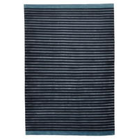 HANDWEBTEPPICH Miami 190x290 cm - Blau, Textil (190/290cm) - THEKO