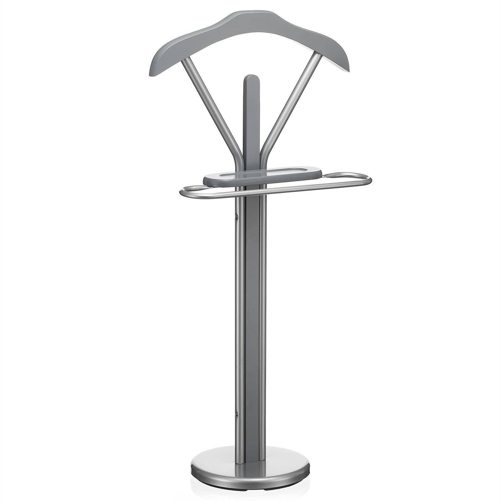HERRENDIENER FABIO - Grau, Metall (45/108/30cm) - IDIMEX