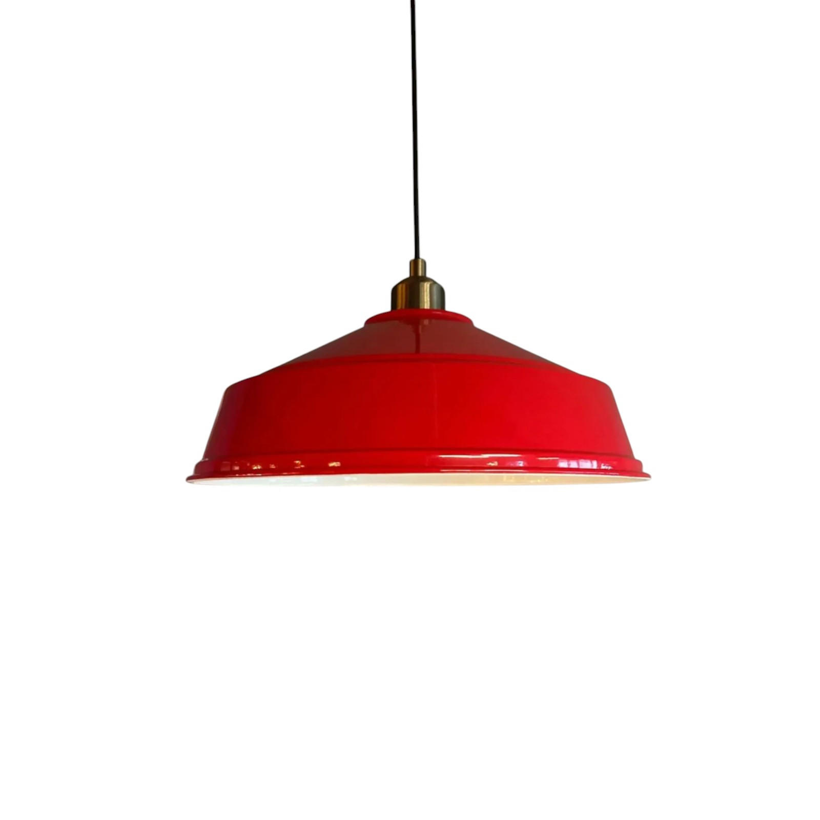 PENDELLEUCHTE LCarmelo - Rot, Metall (35/35/18cm) - Bamyum