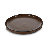 BROTTELLER CARACTERE 15 cm Tonka - Dunkelbraun, Keramik (15cm) - Revol Porcelaine France