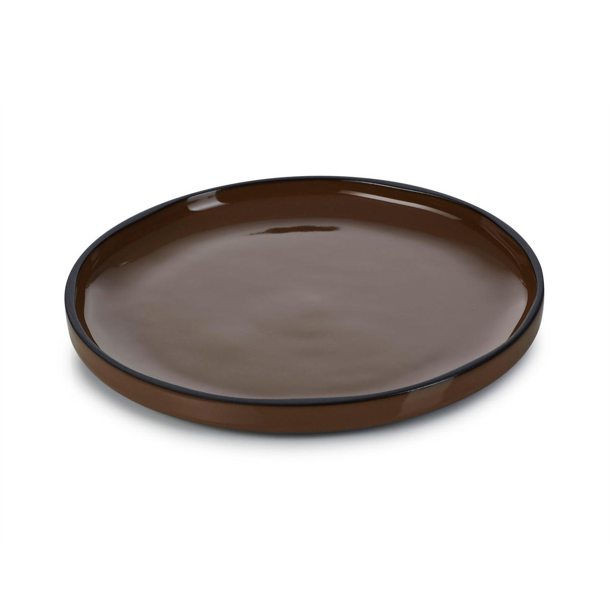 BROTTELLER CARACTERE 15 cm Tonka - Dunkelbraun, Keramik (15cm) - Revol Porcelaine France