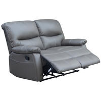 RELAXSOFA Lincoln Grau - Grau, Textil (197/103/89cm) - Habitat Garten