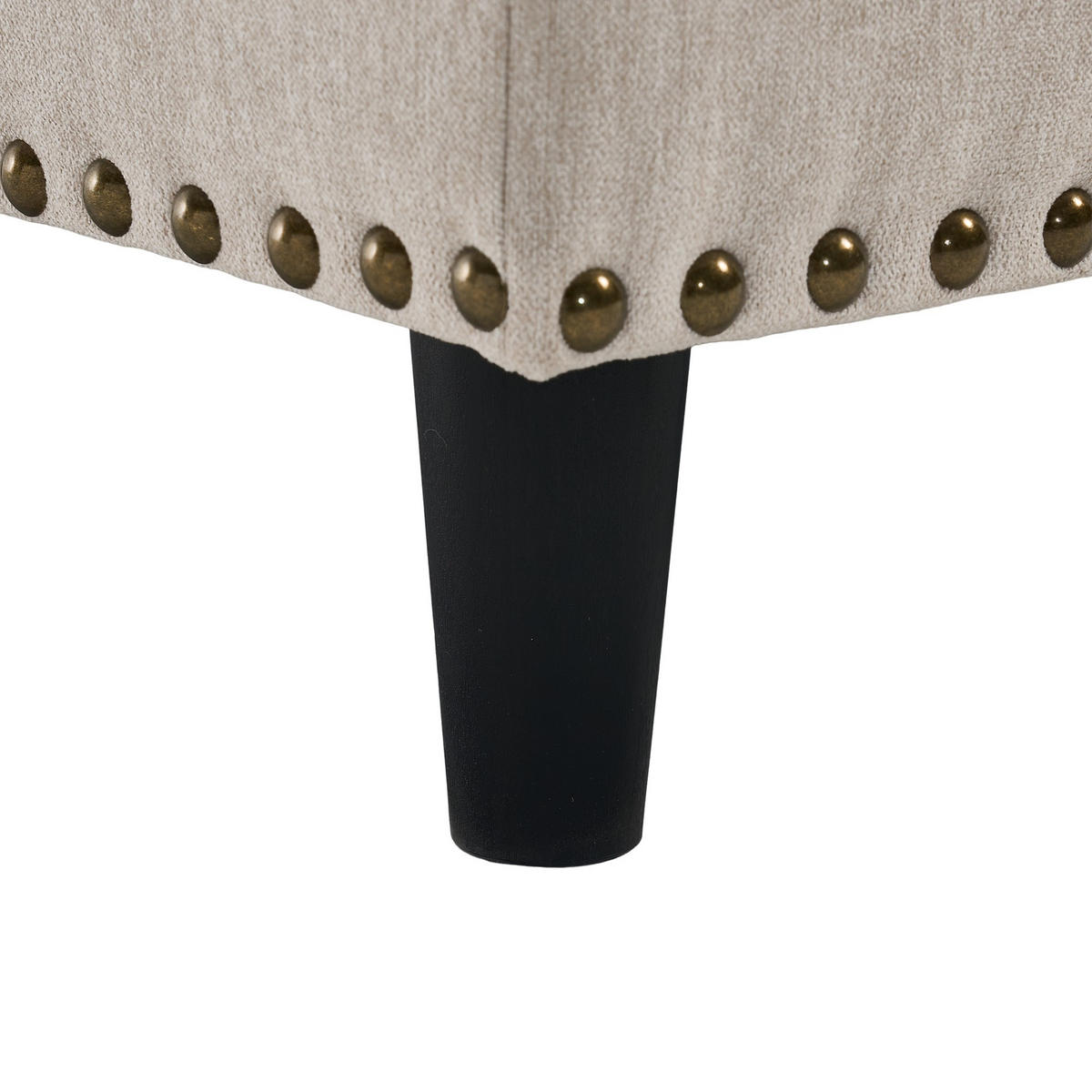 HOCKER Couchtisch,Aufbewahrungsstuhl,höhenverstellbar,Leinen,Beige - Beige, Metall (75/41/75cm) - LVHOM