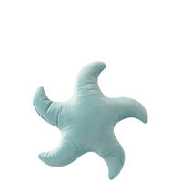 KISSEN SEESTERN Blau - Blau, Textil (40/40cm) - J-Line