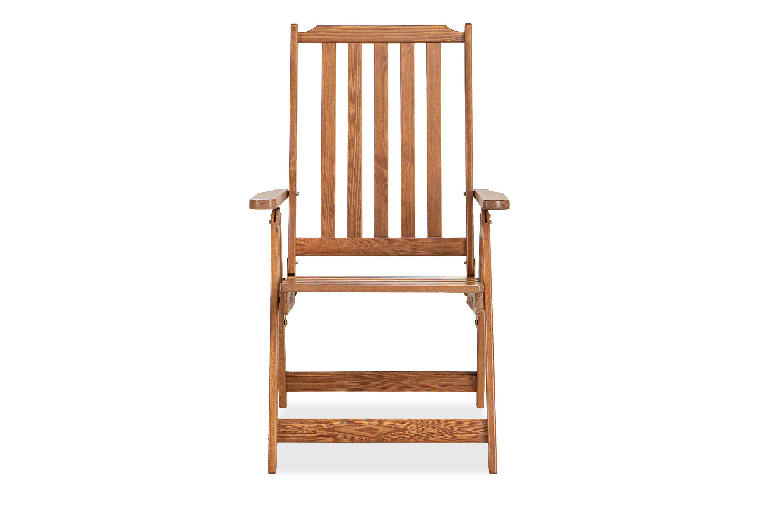 GARTENSTUHL NYCTERE aus Kiefernholz, braun - Braun, Holz (70/108/65cm) - KONSIMO®
