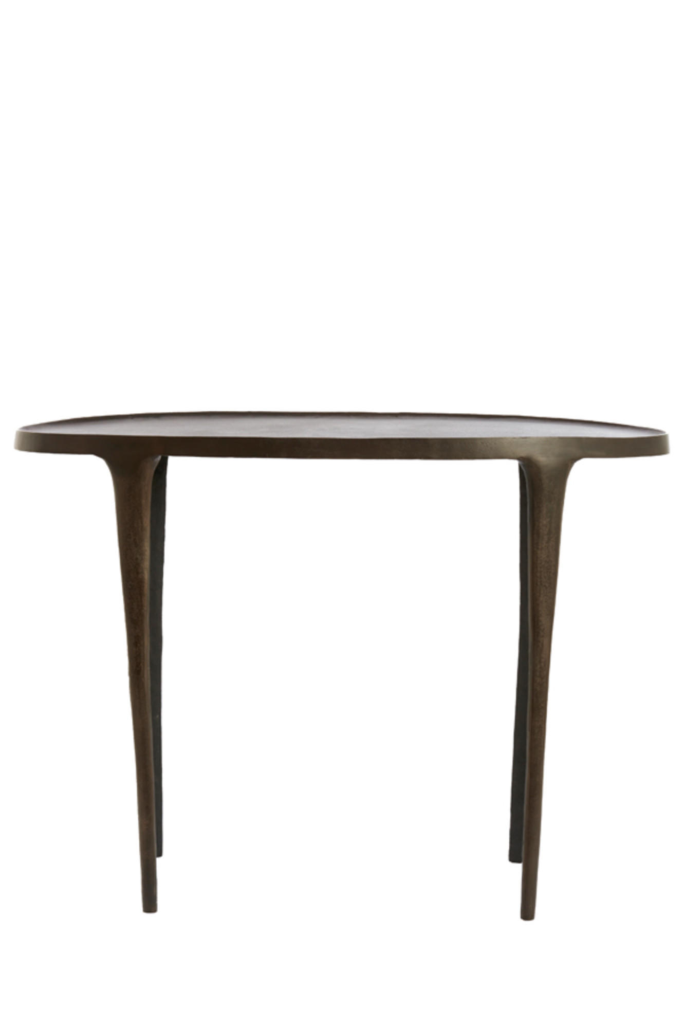 KONSOLENTISCH Arica Braun 110/43/80 cm - Braun, Metall (110/43/80cm) - Light & Living