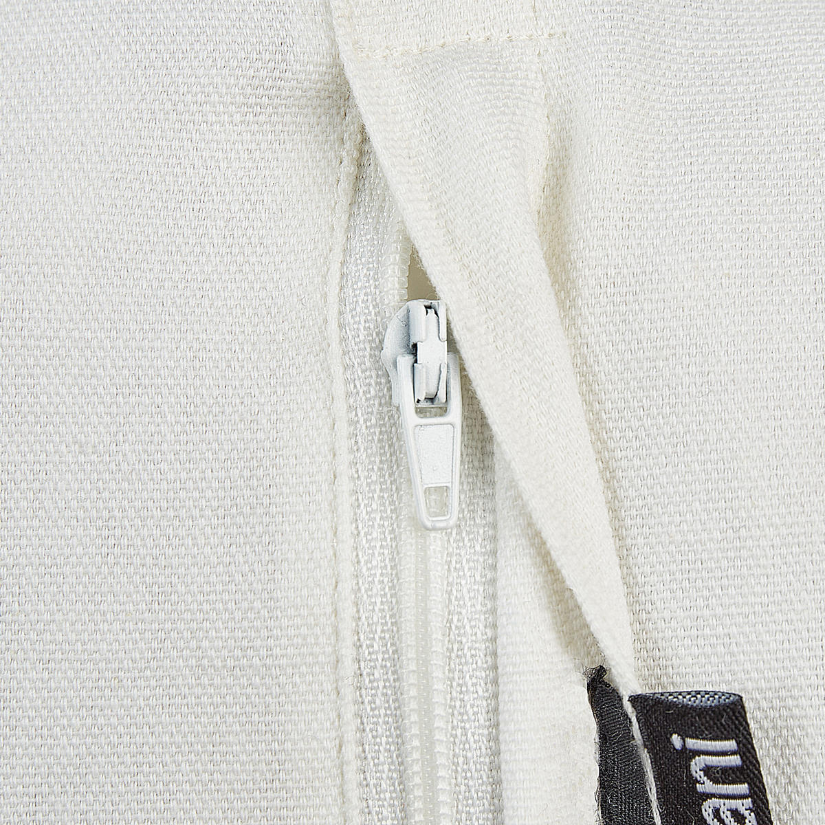 Dekokissen 2er-Set Violett 30/30 cm Sorrel - Pink/Violett, Naturmaterialen (30/30cm) - Beliani