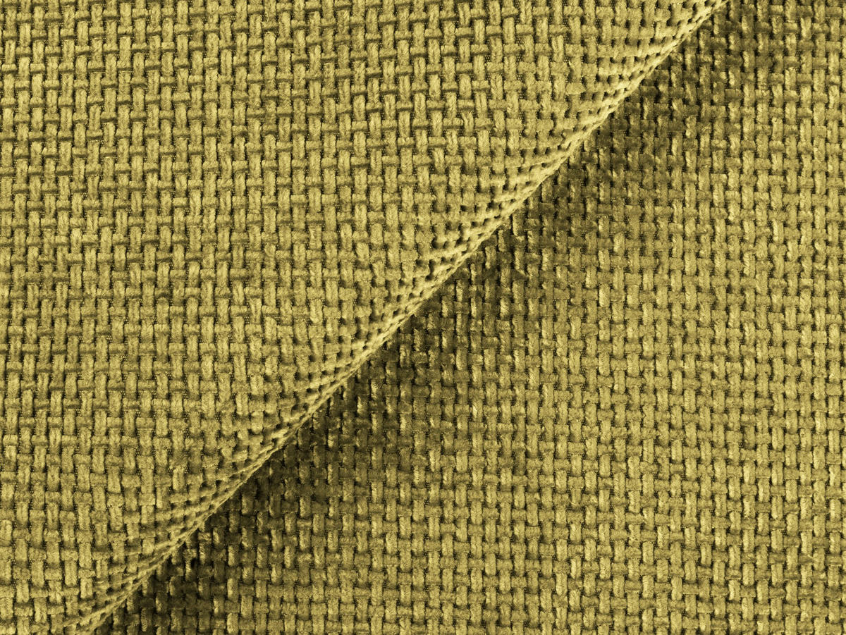 SOFAELEMENT Chenille Stoff Grün - Limette/Schwarz, Holzwerkstoff/Kunststoff (70/75/94cm) - Makamii