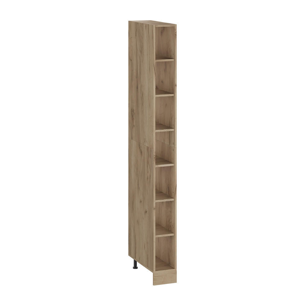 Vicco Küchenregal Honigeiche, Honigeiche 20x206.8x55 cm