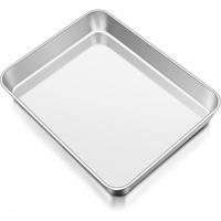 BACKBLECH Edelstahl 31,8 x 24,8 x 5 cm - Silberfarben, Metall (24.7/5/31.5cm)
