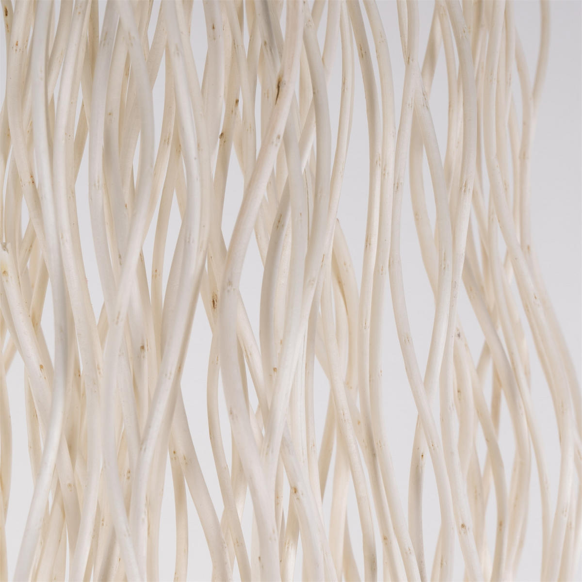 PARAVENT Wave 3 Weidenzweige geblichen - Beige, Naturmaterialien (120/170/6cm) - DESIGN DELIGHTS