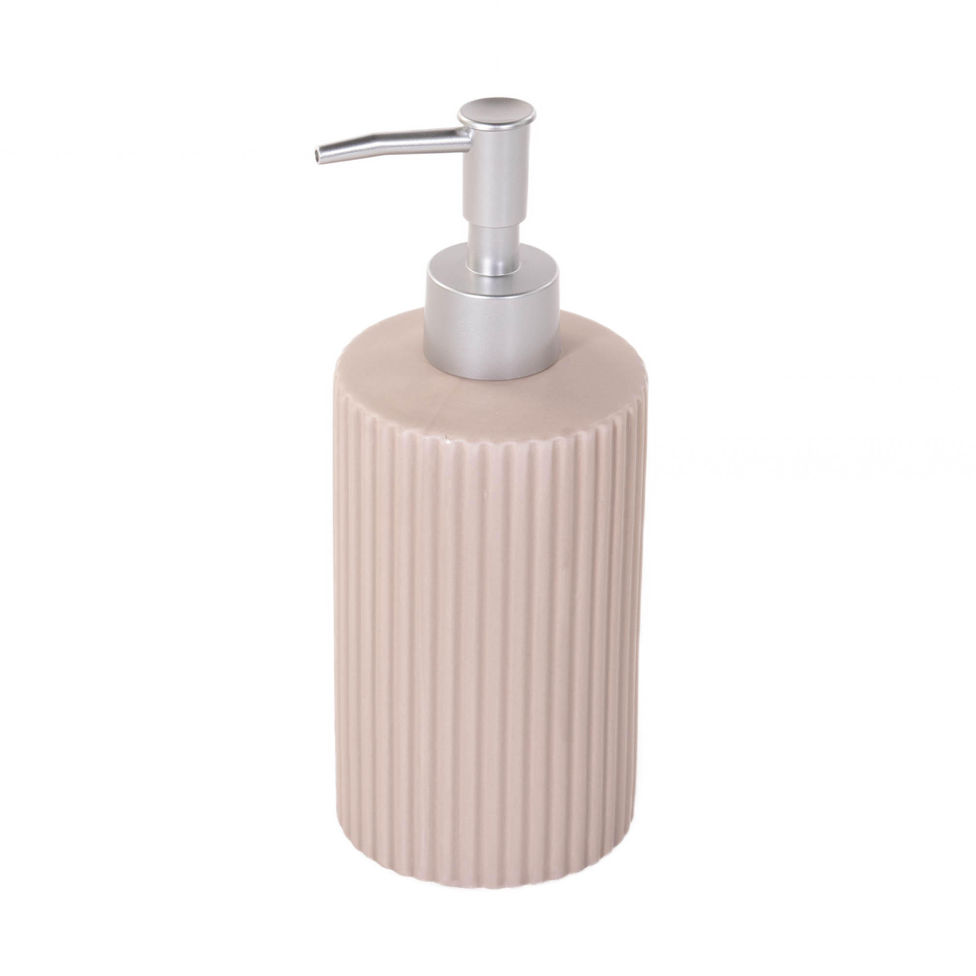 BADEZIMMERSET Keramik 4er-Set - Beige, Keramik (21.5/8/24cm)