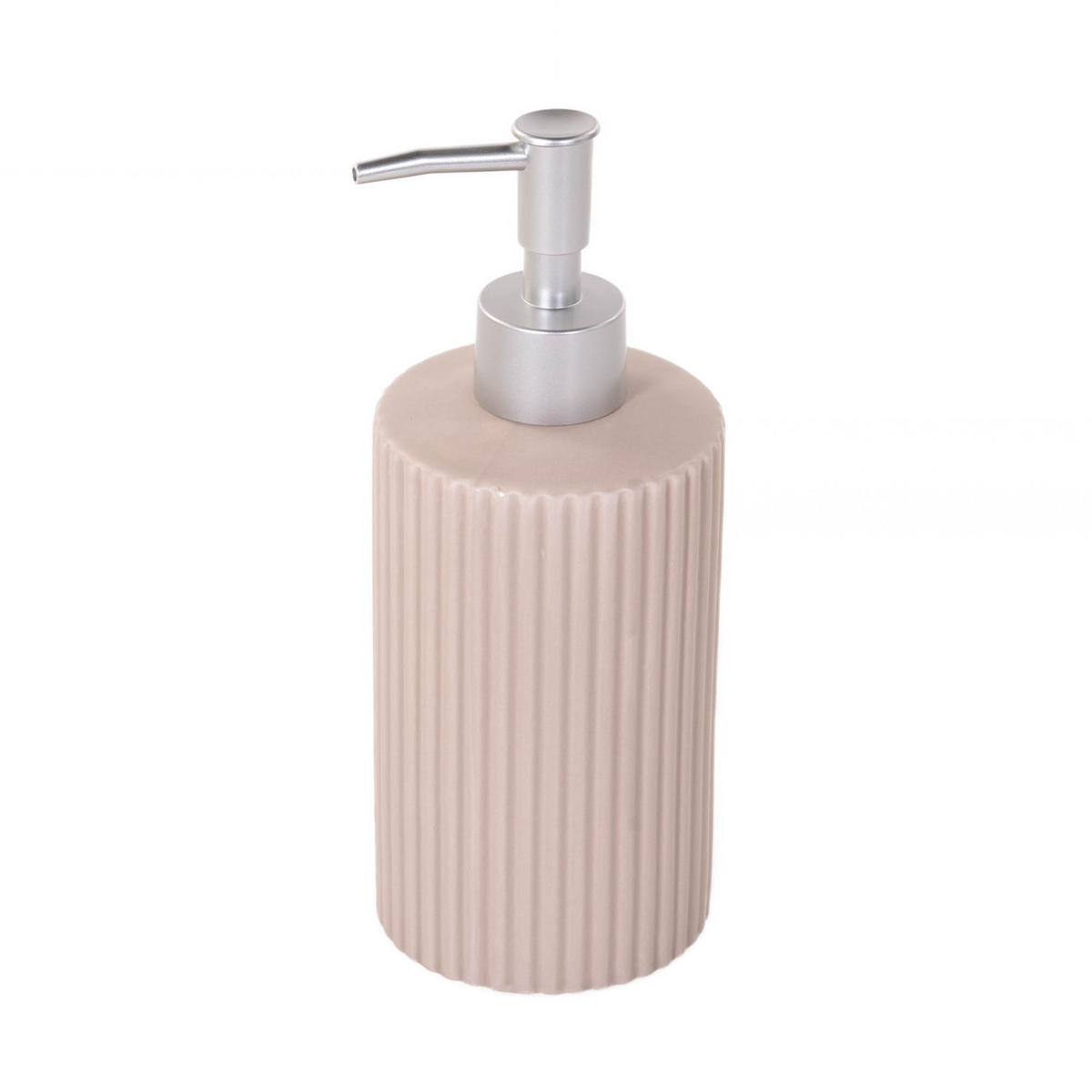 BADEZIMMERSET Keramik 4er-Set - Beige, Keramik (21.5/8/24cm)