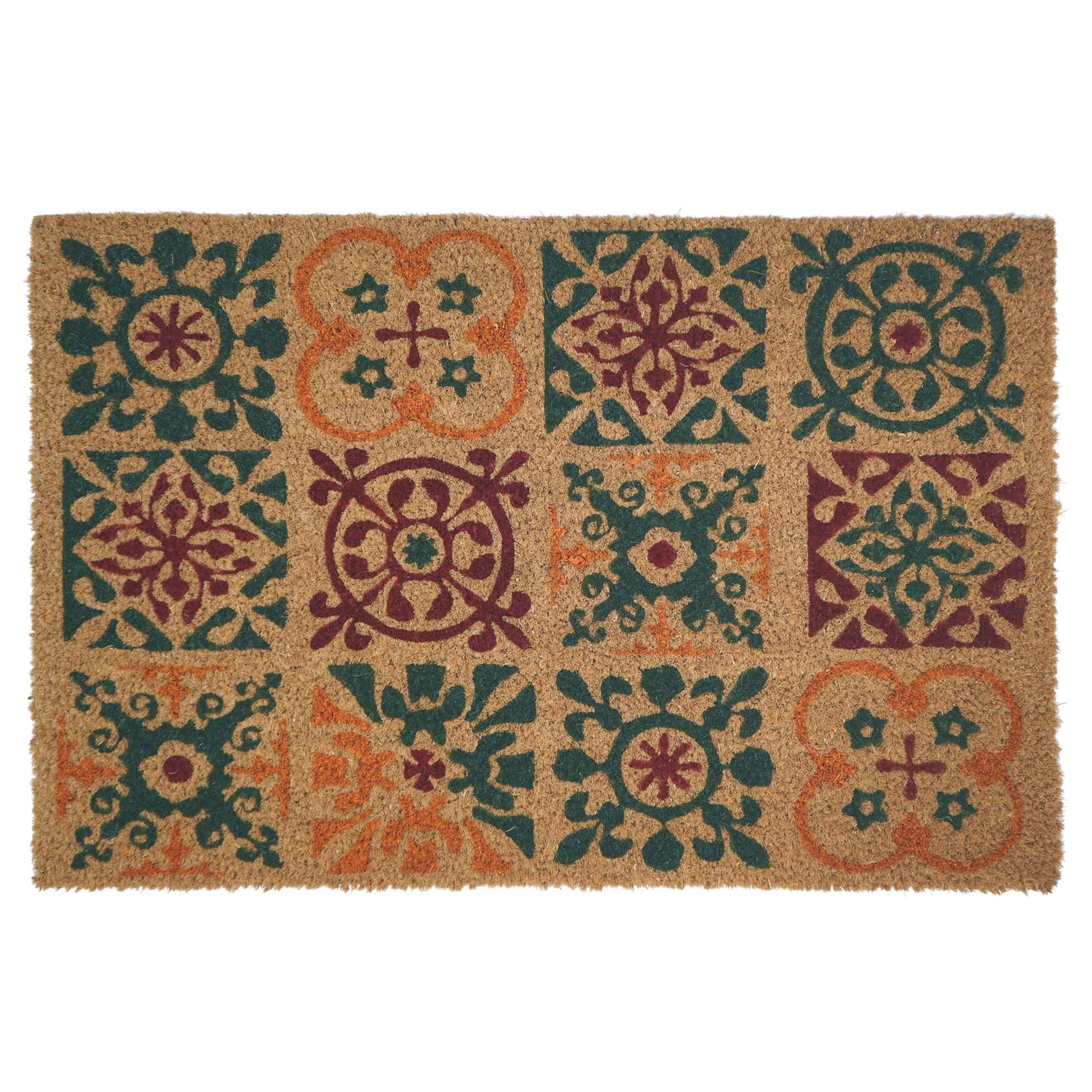 Douceur d´intérieur Kokosfaser-Fussmatte Braun 60x40 cm