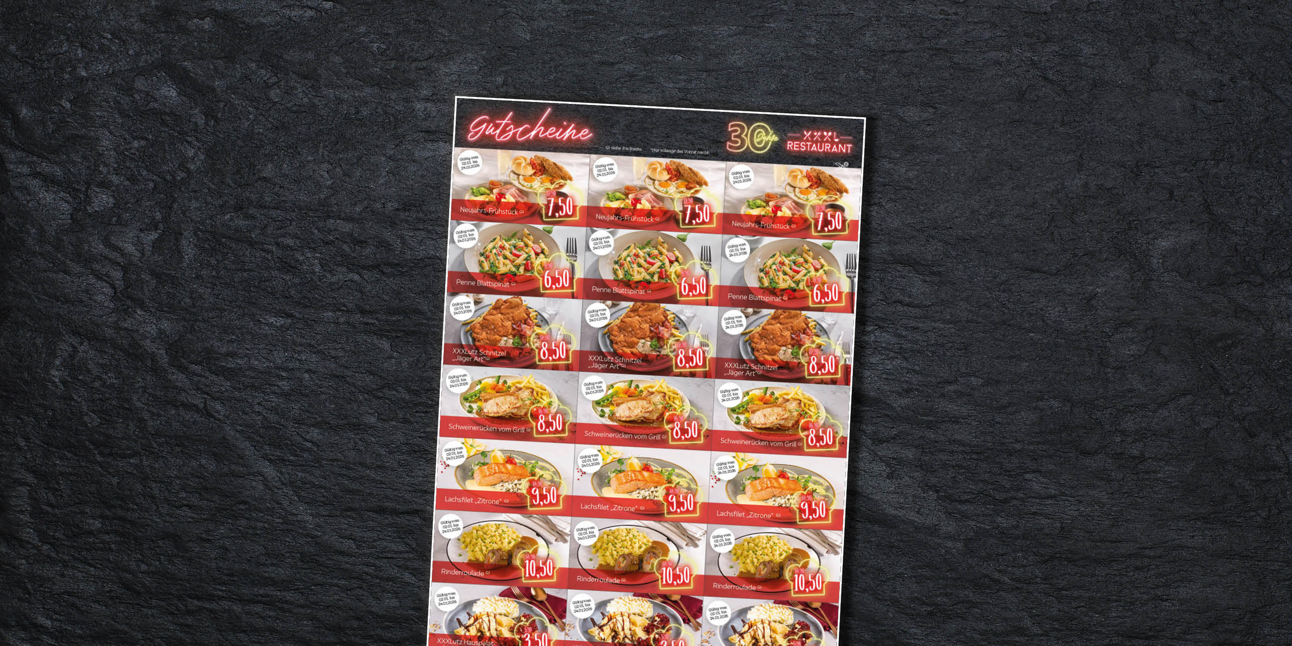 Restaurant Gutscheine
