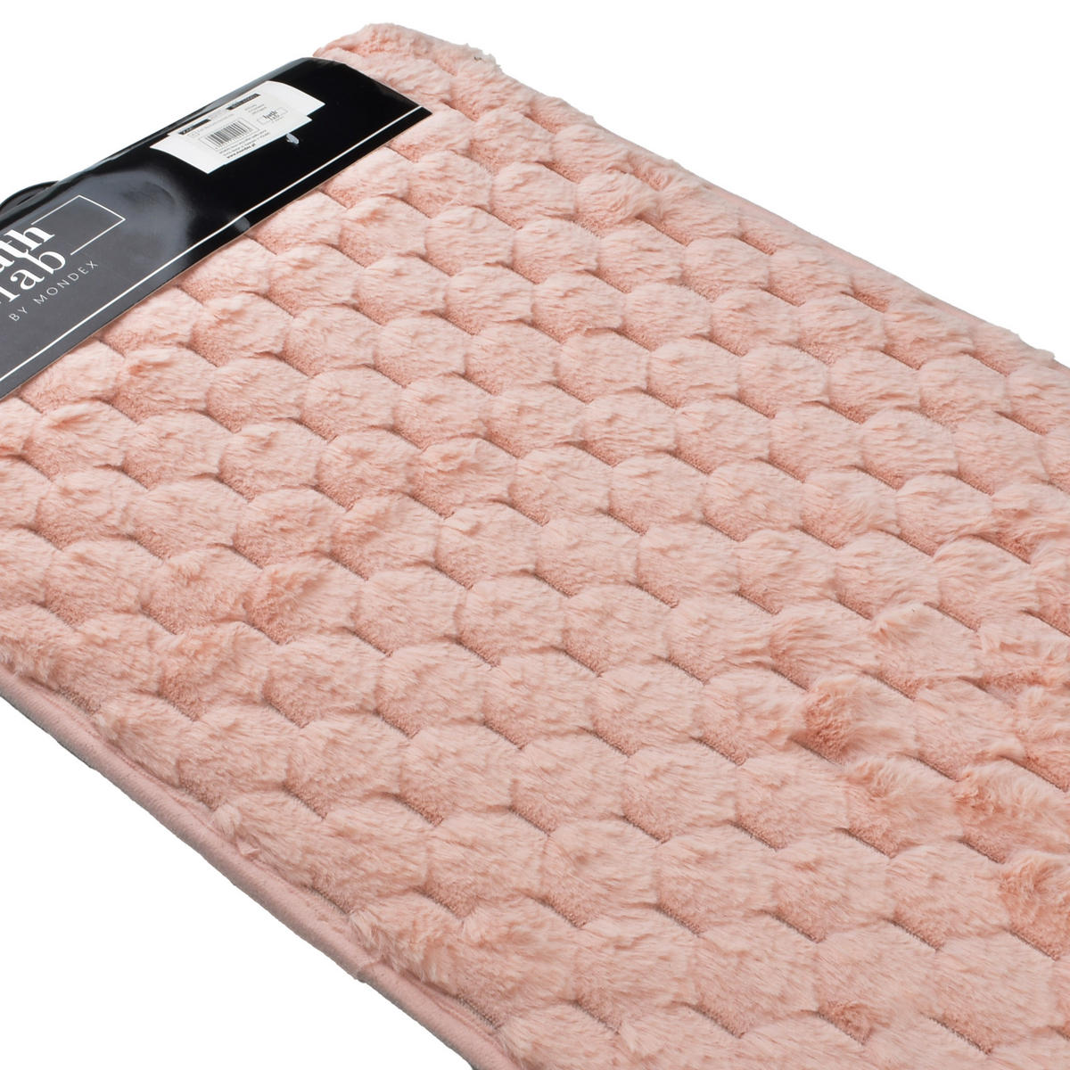 BADTEPPICH Zac Rosa 60/40/2 cm Textilien - Hellrosa, Textil (40/60cm) - Mondex