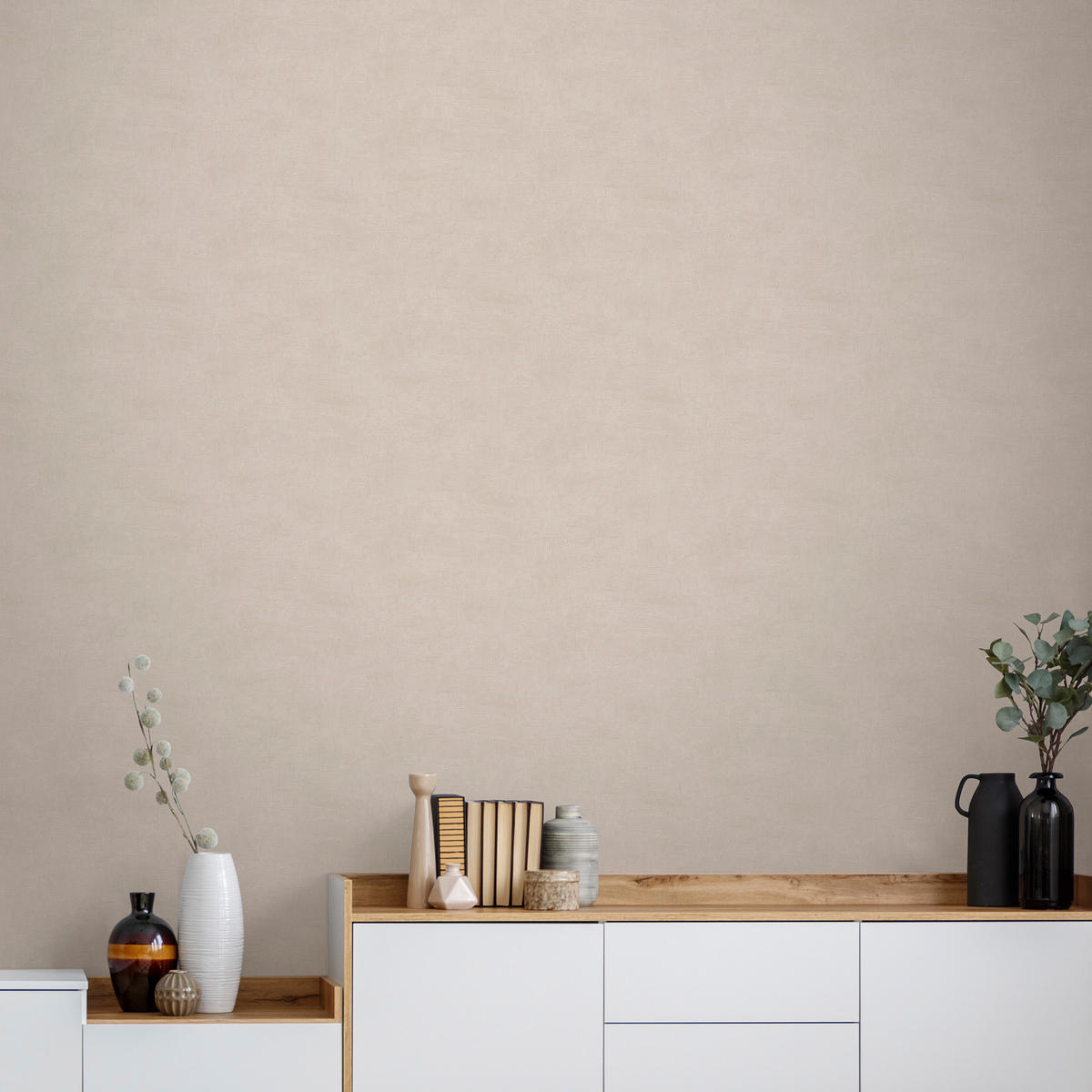 VLIESTAPETE - Revi greige 10mx53cm - Braun, Papier/Kunststoff (53/1000cm) - Superfresco Easy