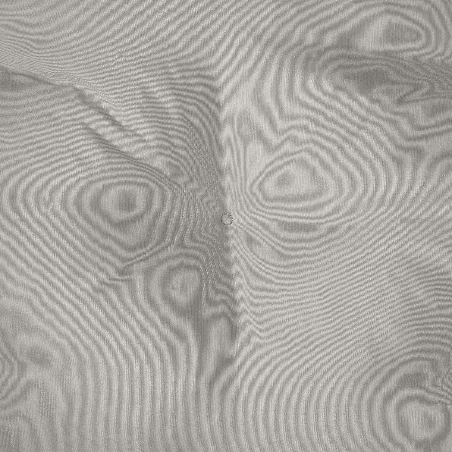 HOCHLEHNERAUFLAGE Flair HL 120/50/8cm Hellgrau - Hellgrau, Textil (50/8/120cm) - Beautissu 