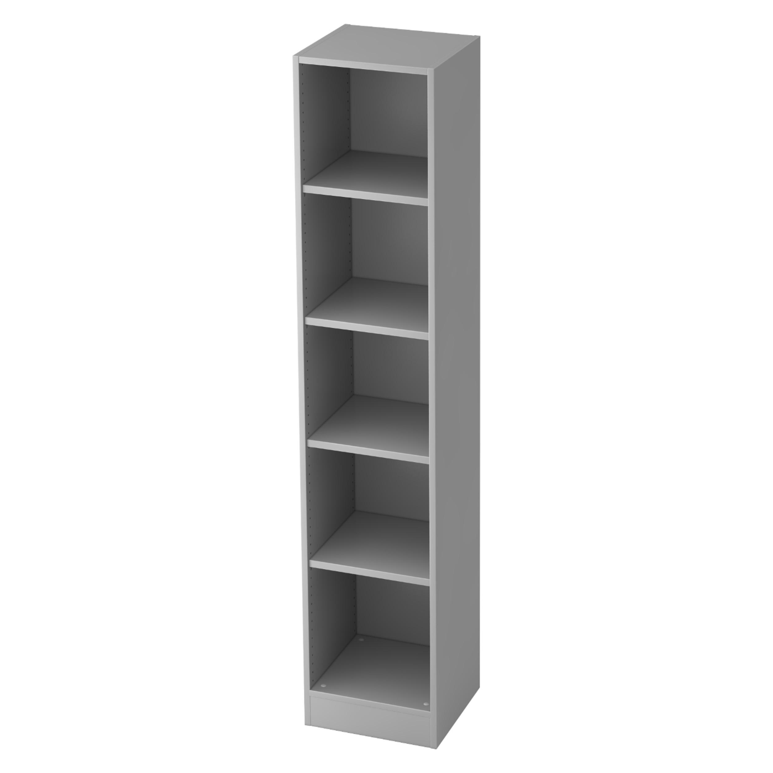 bümö Regal Grau 40.6x200.4x40 cm