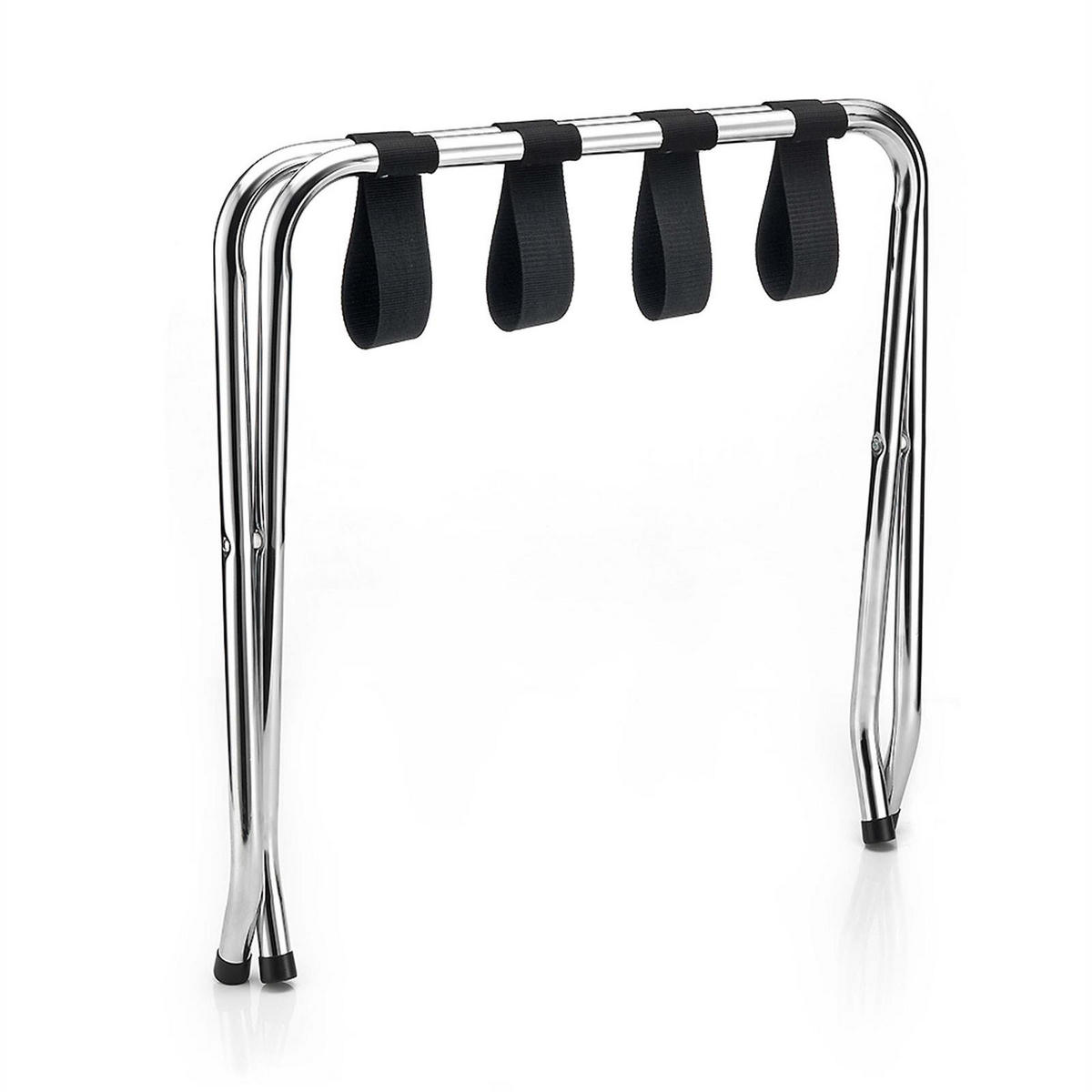 KOFFERSTÄNDER LUGGAGE - Chromfarben, Metall (67/54/40cm) - CARO-Möbel