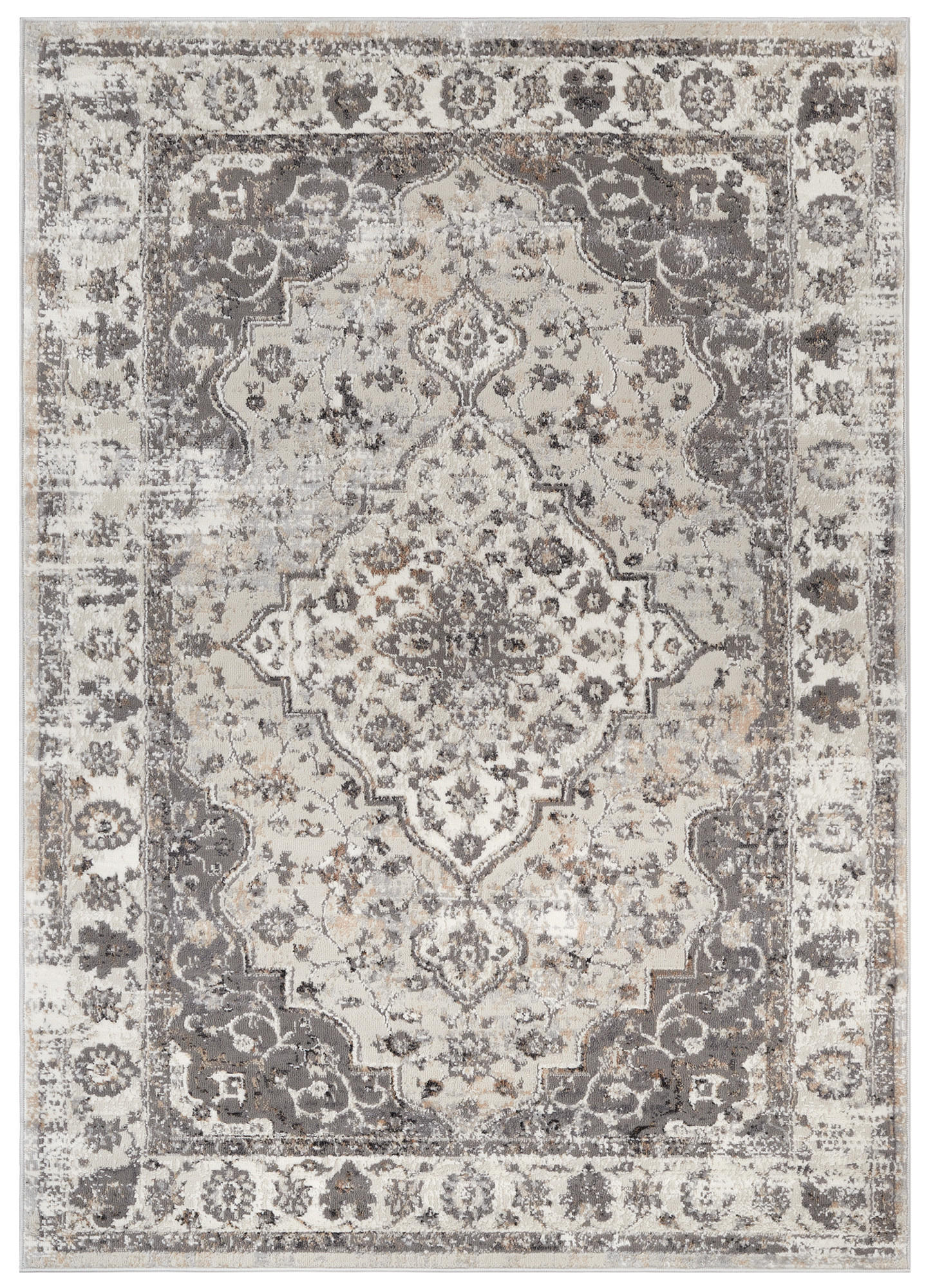 Tapiso Teppich Hellgrau 80x150 cm