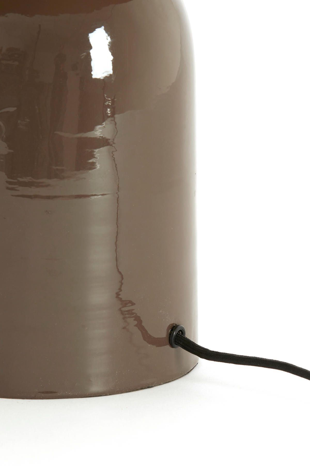 TISCHLAMPE Todd Braun 37/26/37 cm - Dunkelbraun, Metall (37/26/37cm) - Light & Living