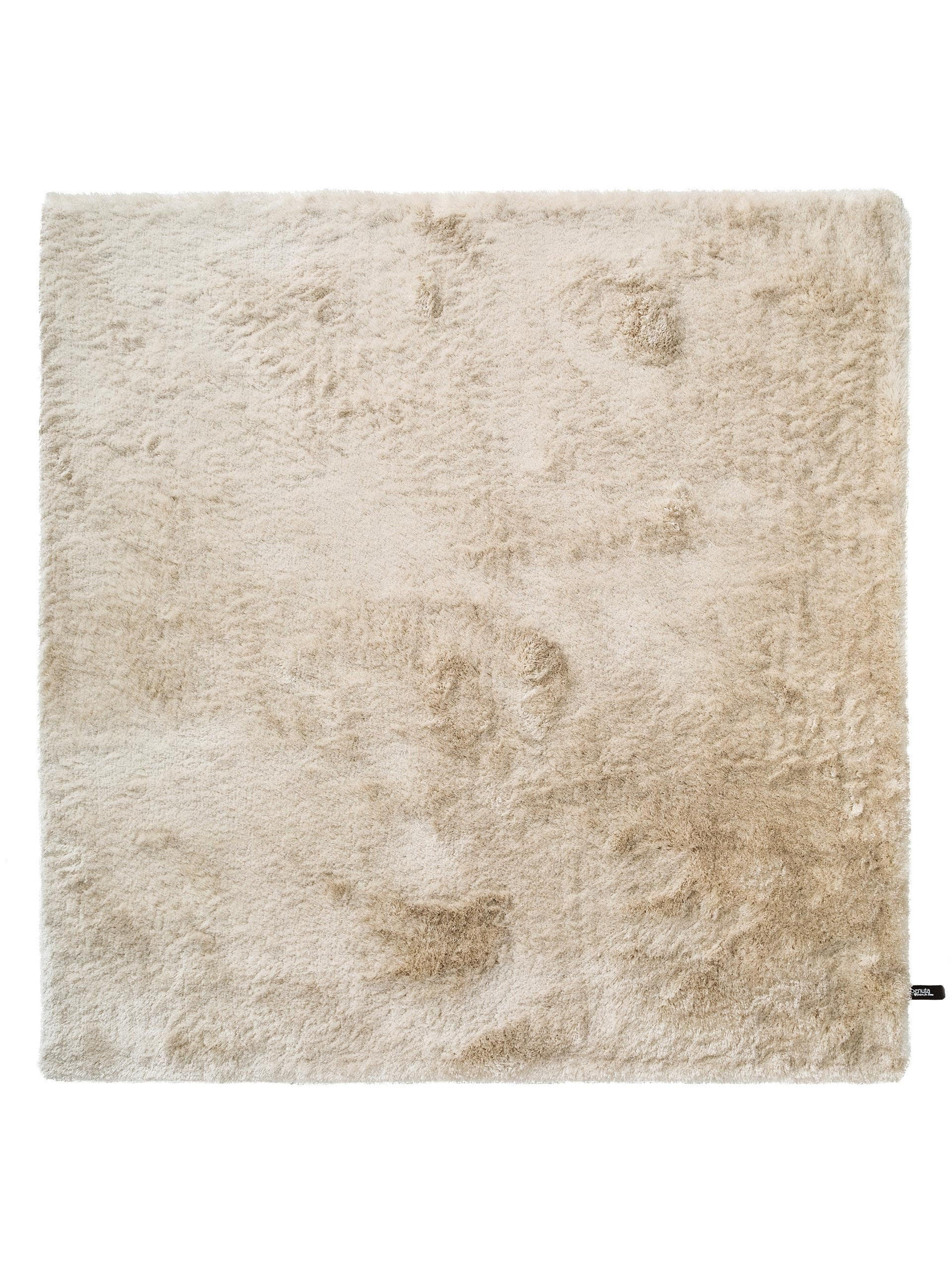HOCHFLORTEPPICH Whisper Beige 150x150 cm - Beige, Textil (150/150cm) - benuta Nest
