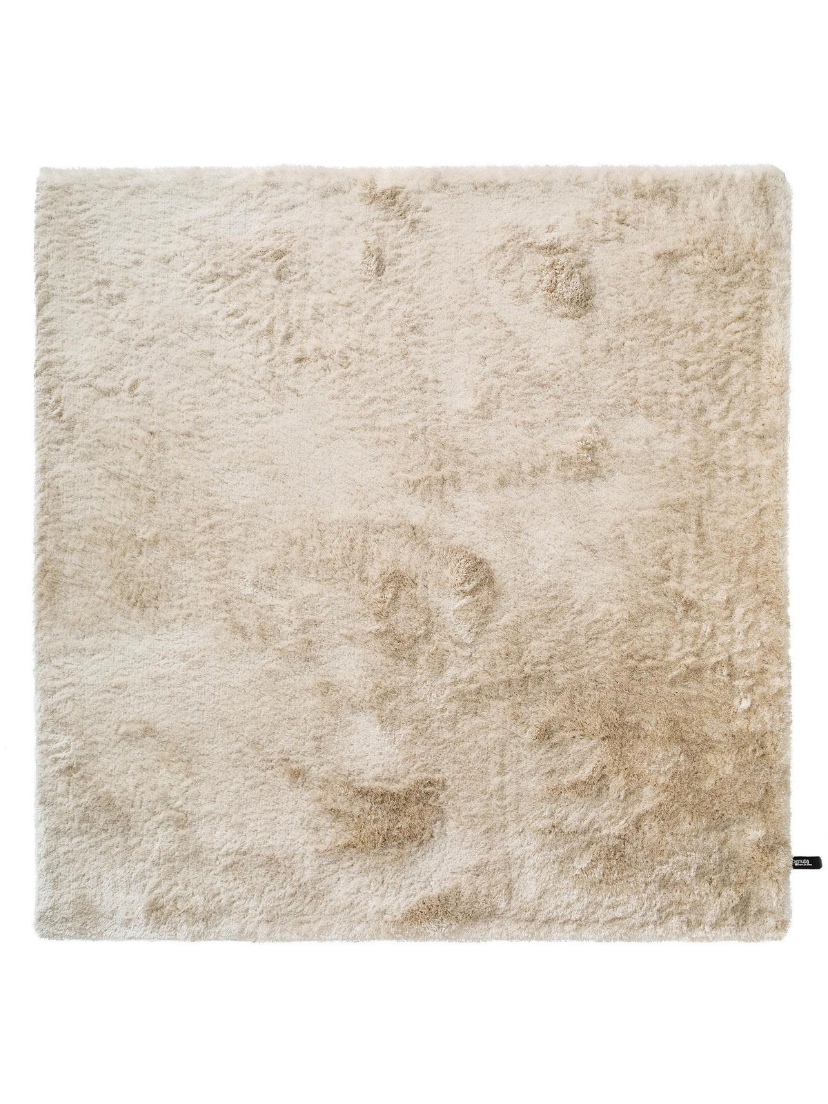 HOCHFLORTEPPICH Whisper Beige 150x150 cm - Beige, Textil (150/150cm) - benuta Nest