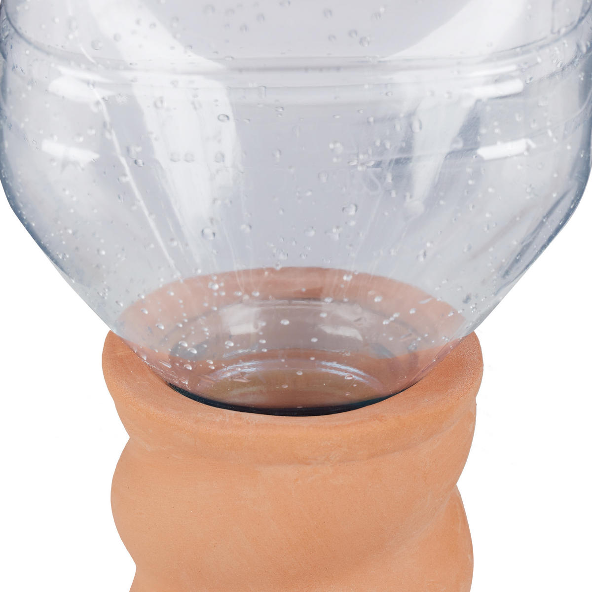 4XTONKEGEL - Hellbraun, Keramik (4.5/11.5/4.5cm) - Relaxdays