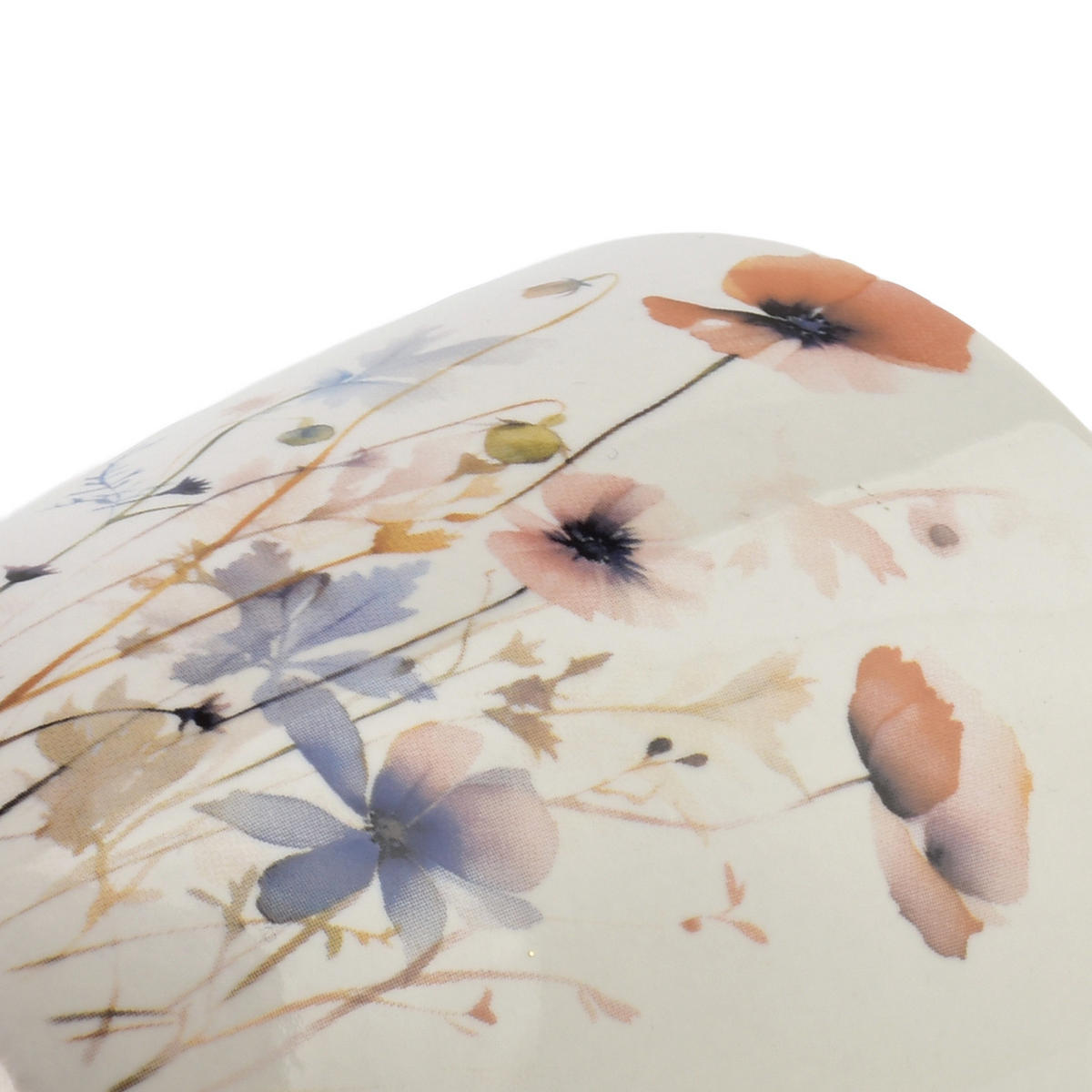 HRNEK Sonic, porcelán, bílý, 350 ml, 8,5/13/10,5 cm - bílá/růžová, keramika (0.35L) - Mondex
