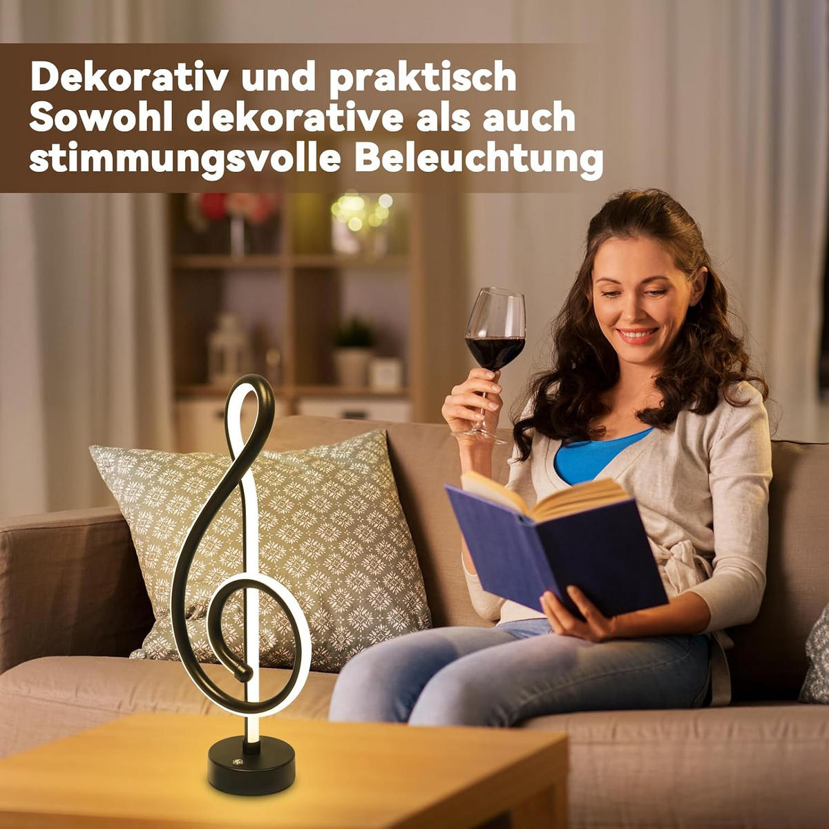 TISCHLAMPE Flimspar 16.5/2.5/38.5 cm - Schwarz, Metall (38.5/16.5/2.5cm) - ZMH