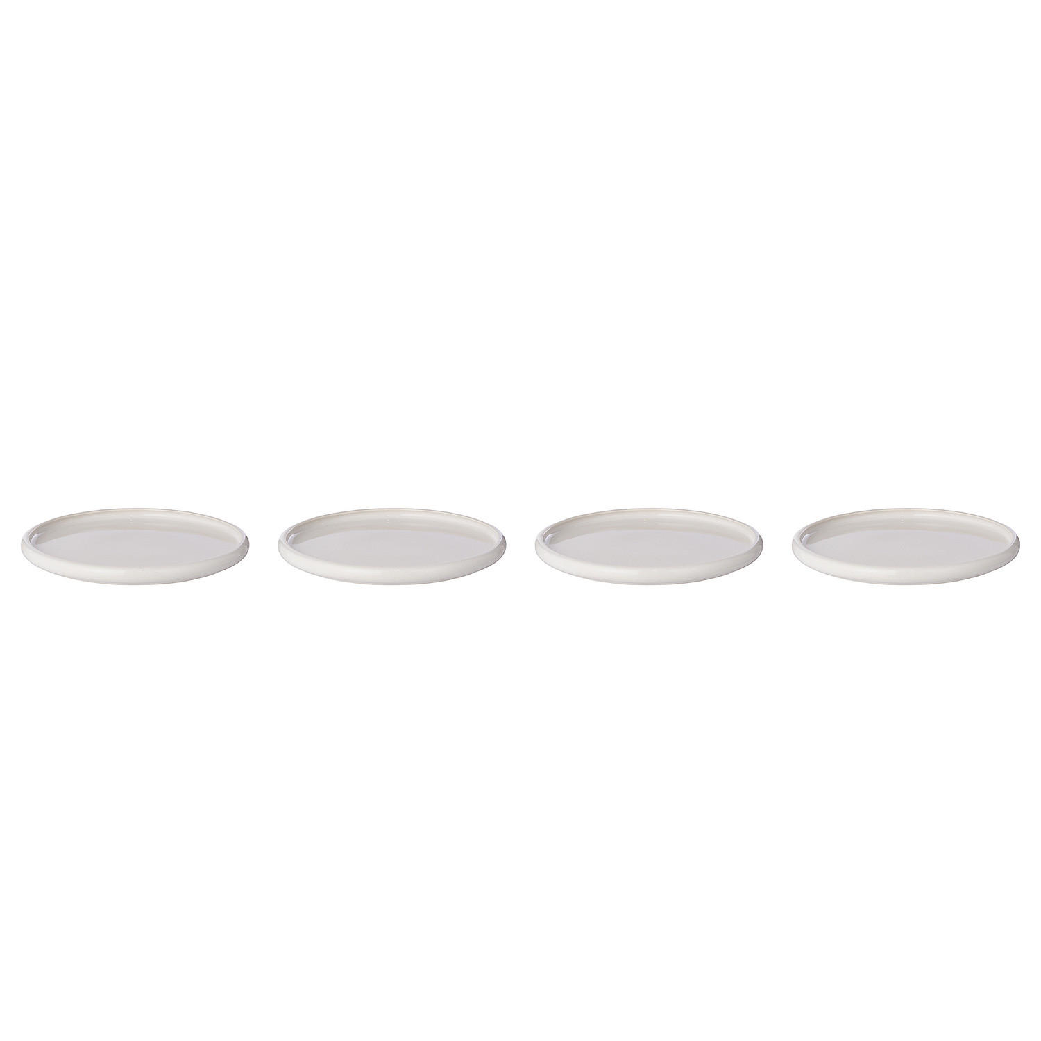 FRÜHSTÜCKSTELLER (4er Set) Boogy - Creme, Keramik (21/21/2.3cm) - Butlers