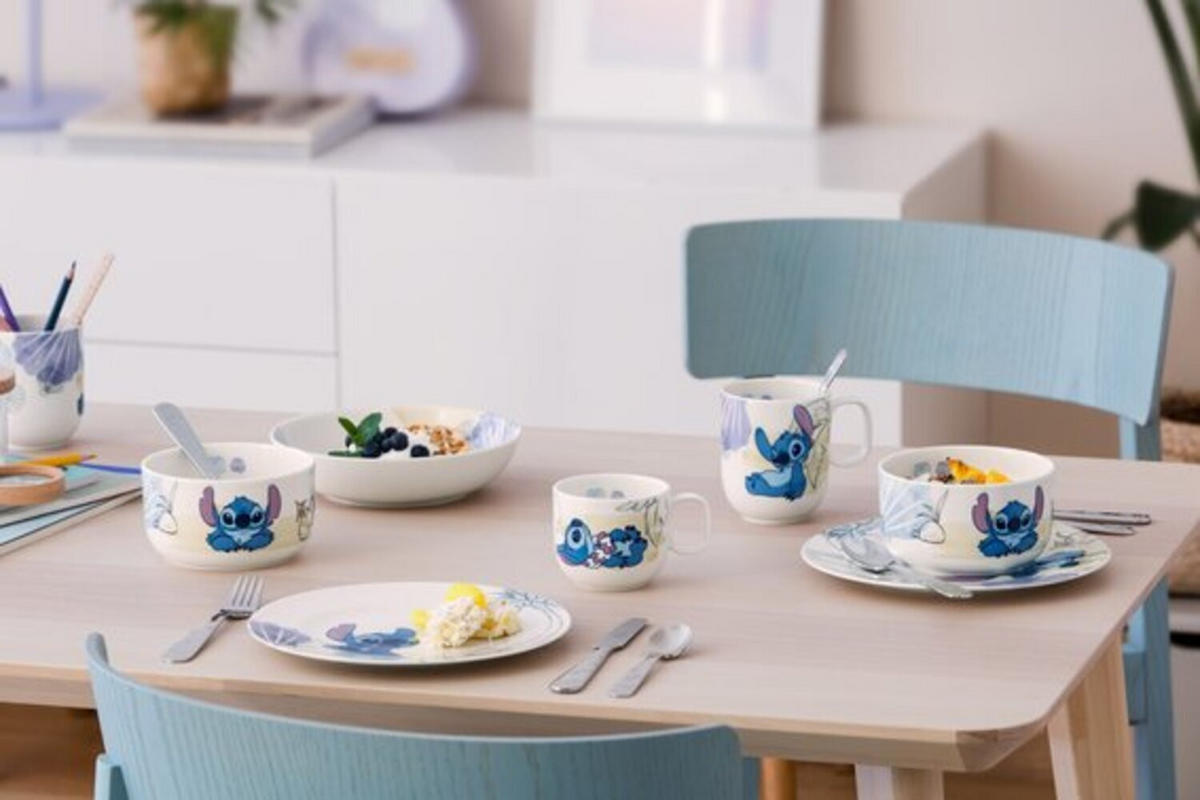 ESS-SET Disney Stitch bunt 6er Set - Multicolor, Keramik (2/2/2cm) - Villeroy & Boch