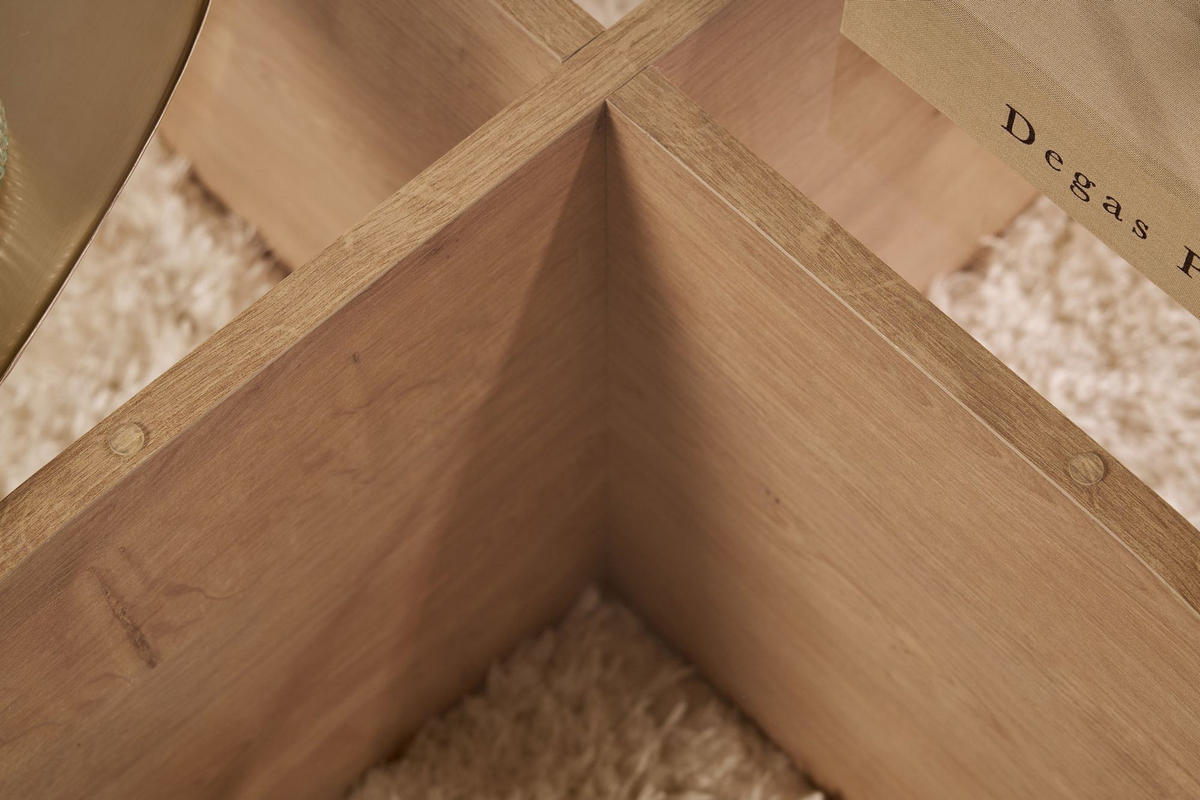 COUCHTISCH aeris hellbraun - Braun, Holz (75/75/35cm) - Habitat Garten