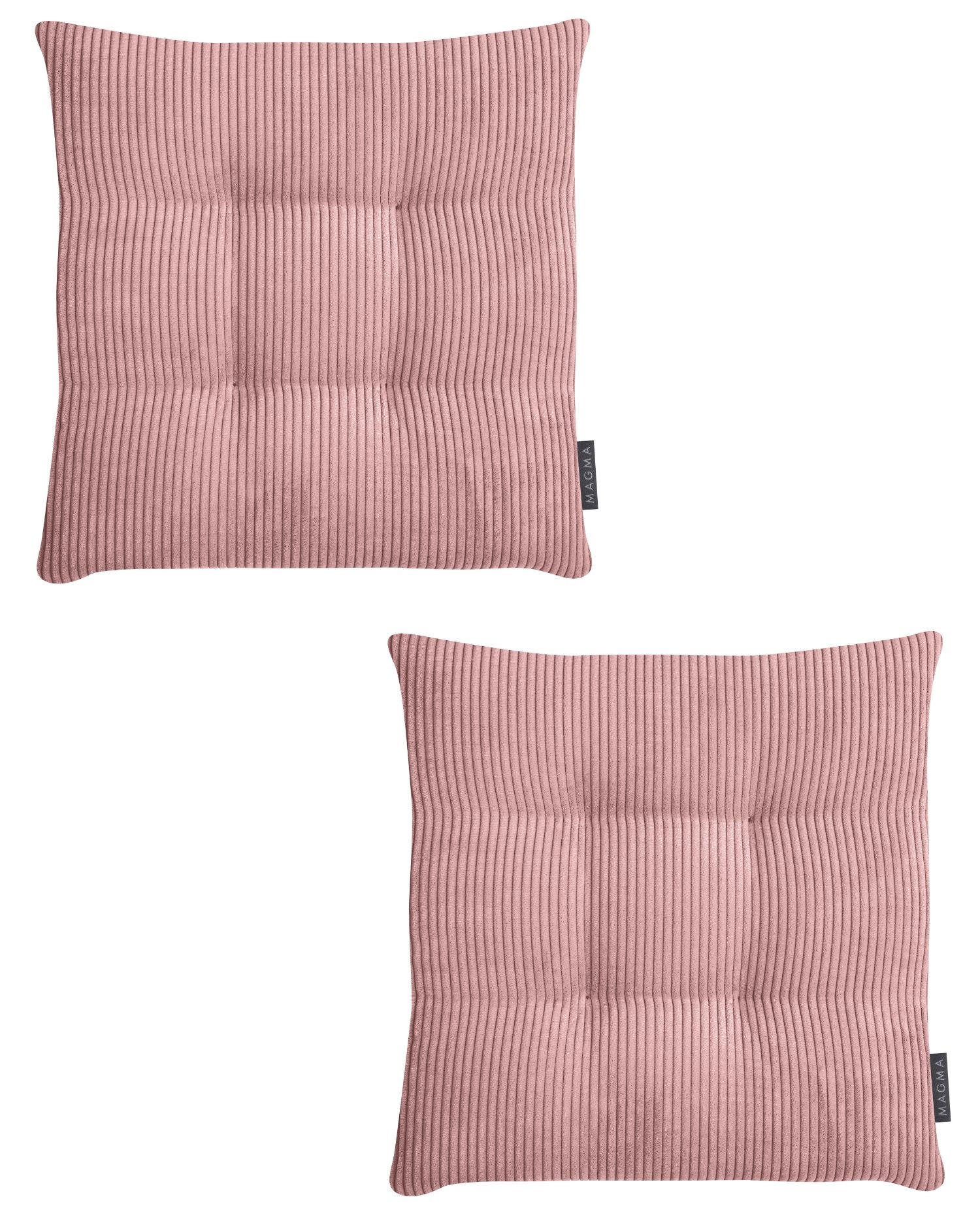 STUHLKISSEN 2er Set Inga - Altrosa, Textil (35/35/5cm) - Magma Heimtexx