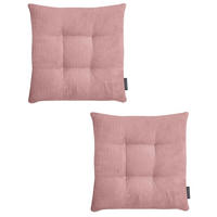 STUHLKISSEN 2er Set Inga - Altrosa, Textil (35/35/5cm) - Magma Heimtexx