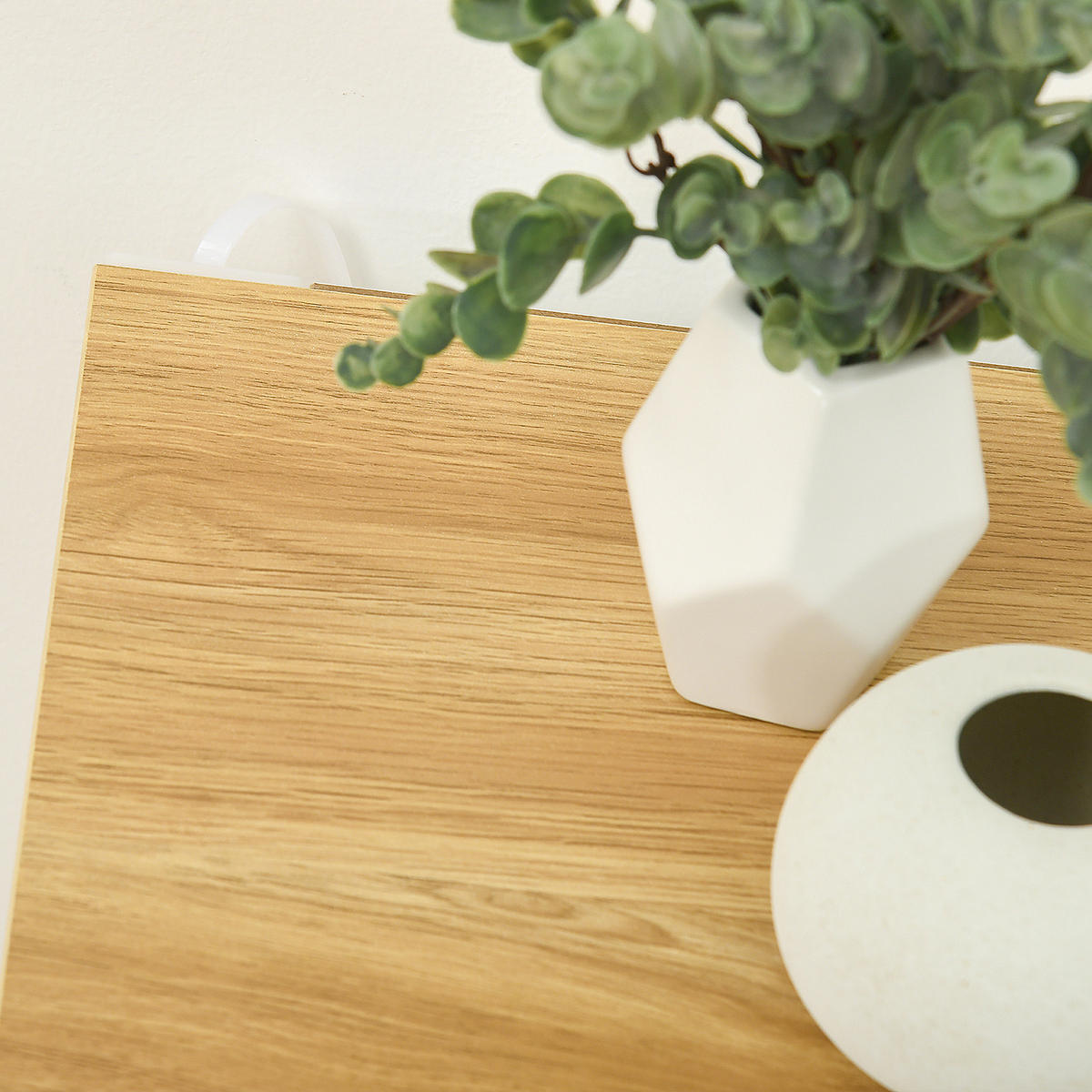 SCHUHSCHRANK aus Spanplatte 72x26x112cm in Weiß mit 3 Klappen - Weiß, Holzwerkstoff (72/112/26cm) - Modfu