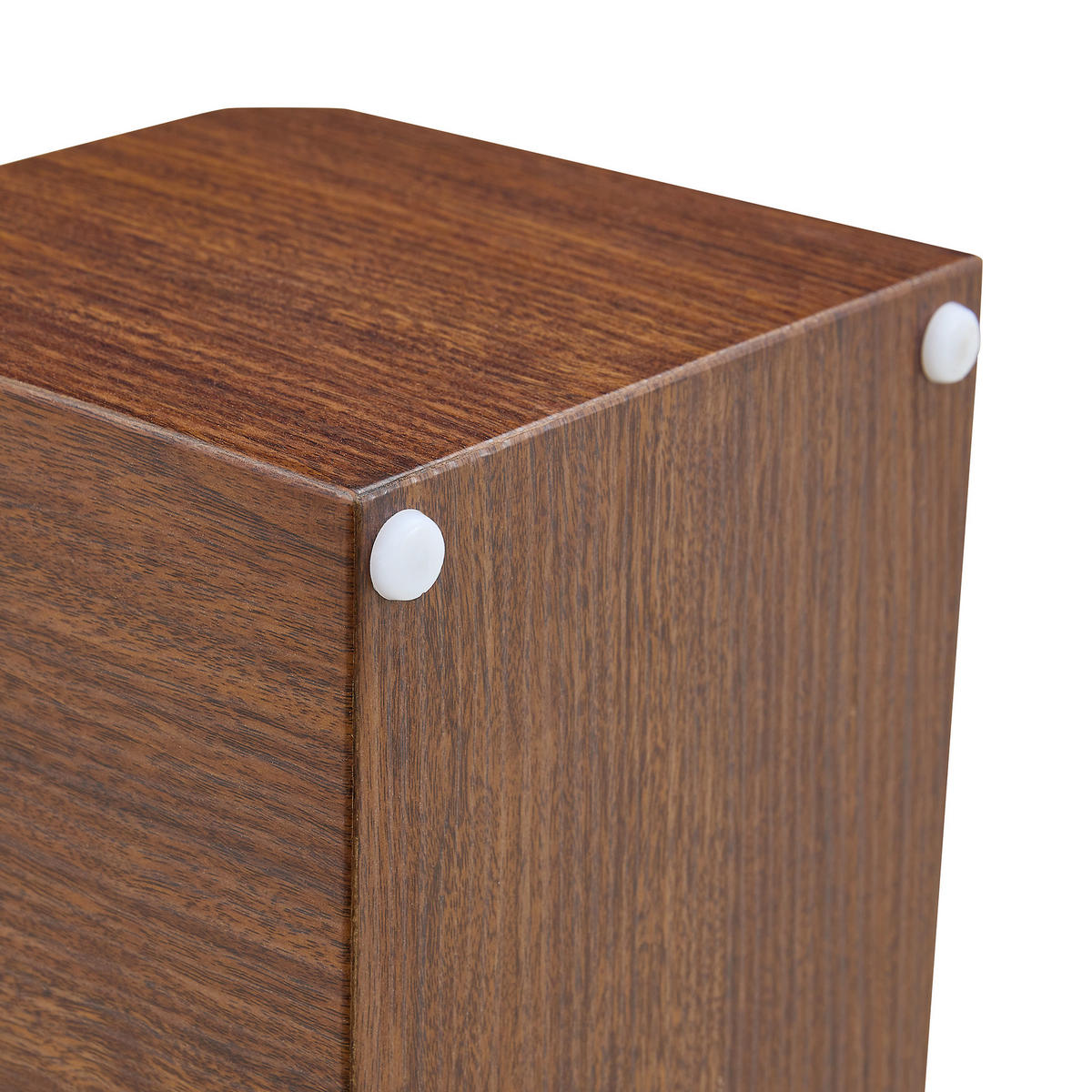 COUCHTISCH-SET 2er-Set Nussbaum - Naturfarben, Holzwerkstoff (61/61/44cm)