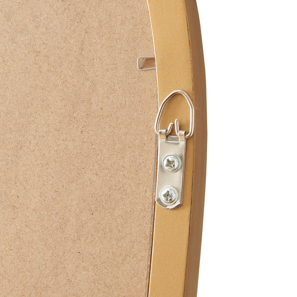 WANDSPIEGEL Filiano - Goldfarben, Glas/Holzwerkstoff (58/80/1.8cm) - [en.casa]