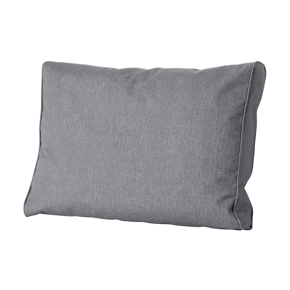 RÜCKENKISSEN Oxford 40/60 cm 2er-Set - Grau, Textil (60/8/40cm) - Madison