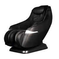 MASSAGESESSEL ATTIVA - Farbe: Schwarz - Schwarz, Leder (65.5/112/100cm) - Home Deluxe