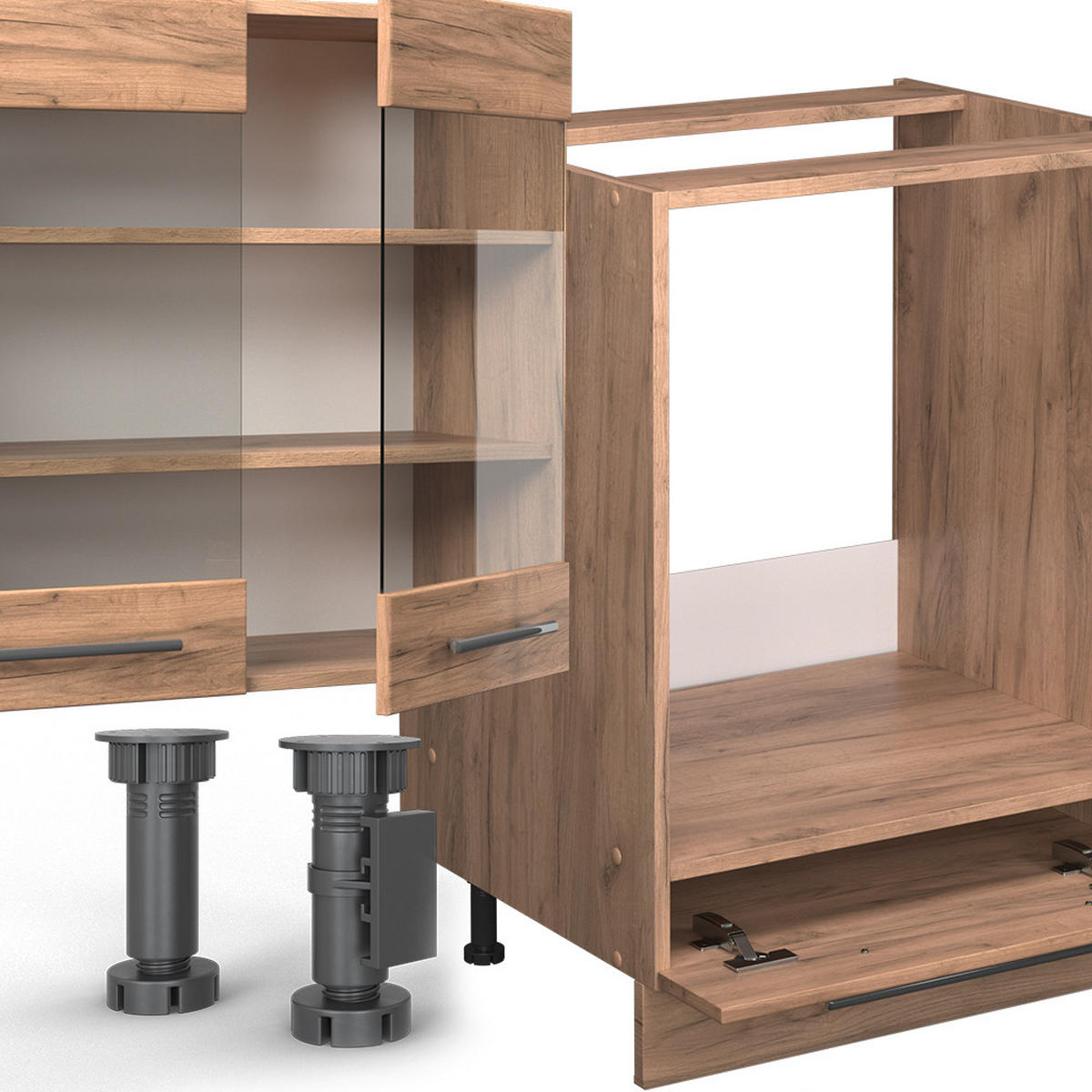 Honigeiche, Holzwerkstoff (300/81.6/60cm) - Vicco