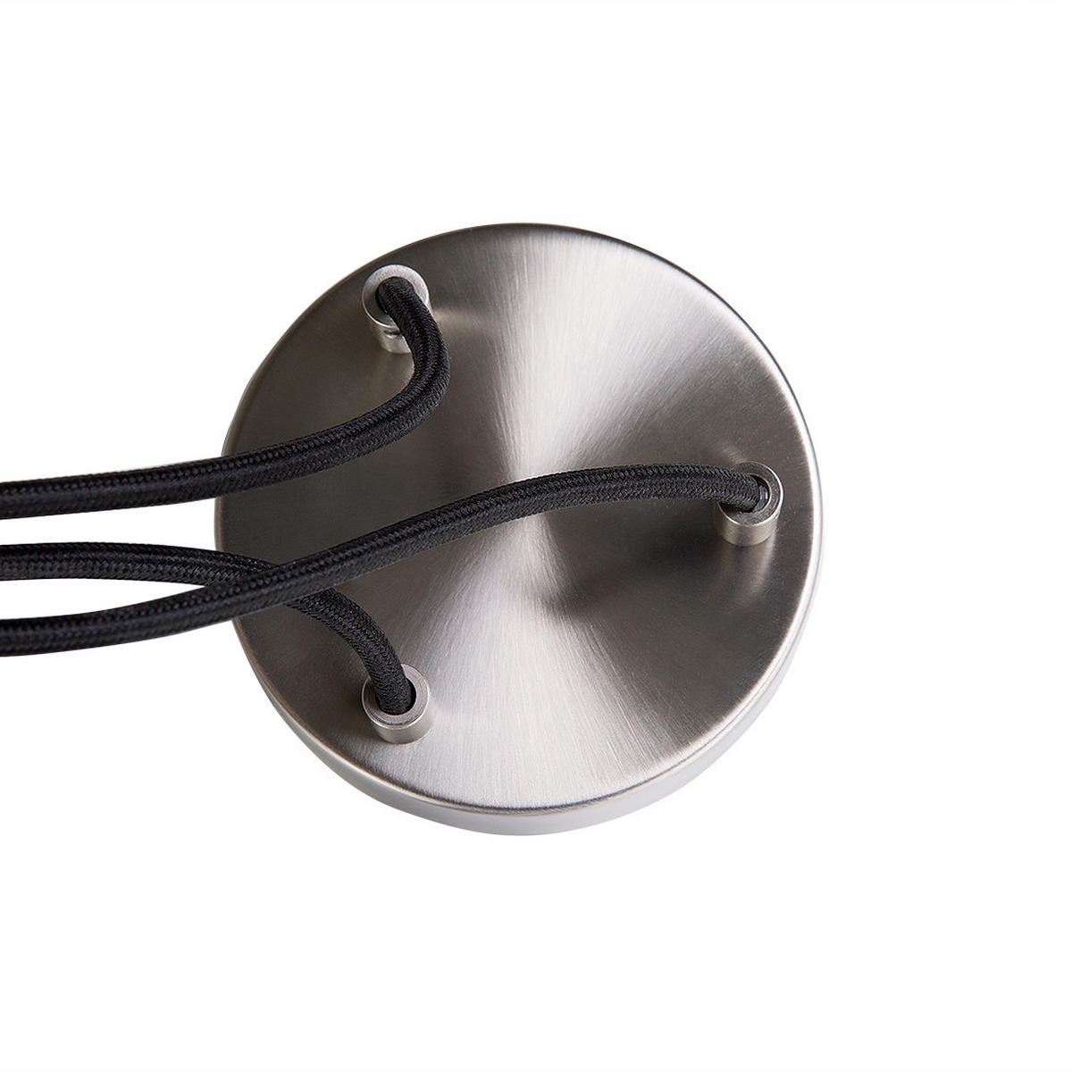 HÄNGELEUCHTE Baht 12/12/19 cm - Grau, Stein (12/36/19cm) - Beliani