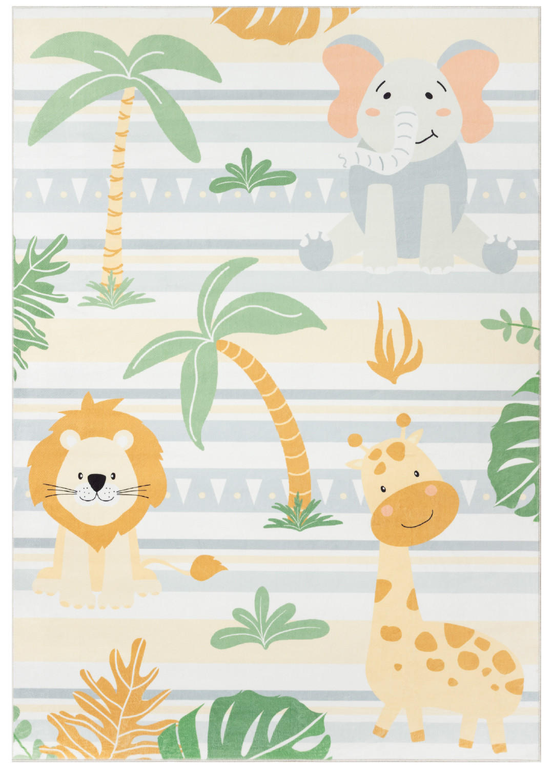 Tapiso Kinderteppich Creme 200x300 cm