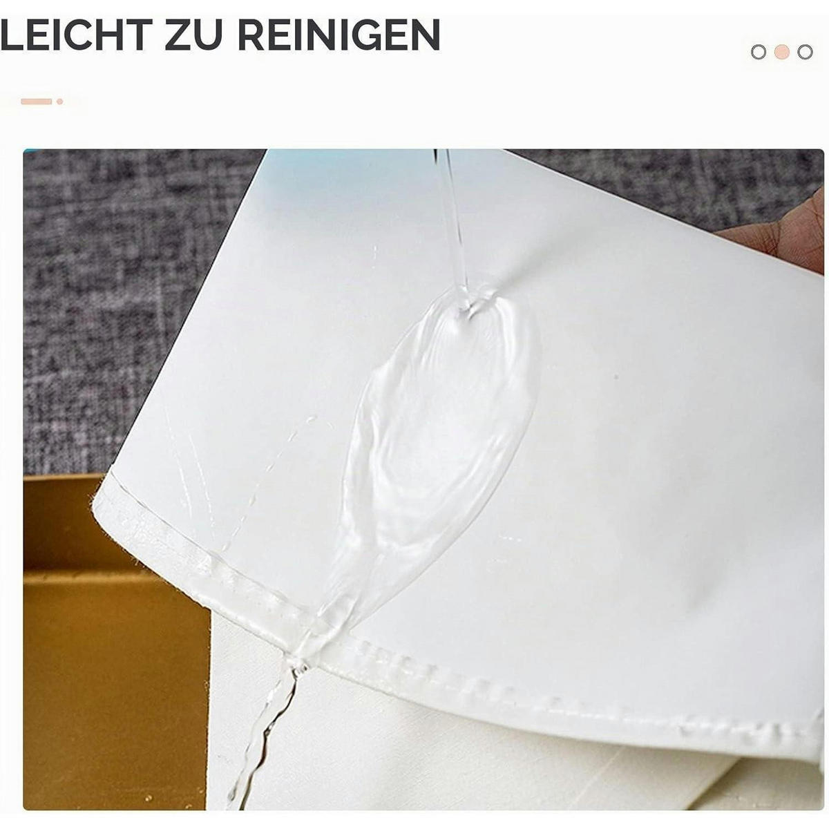 SPRITZBEUTEL Set 6-teilig mit 5 Tüllen und 40 cm Spritzbeutel Baumwolle - Weiß, Textil (23.5/1/40cm)