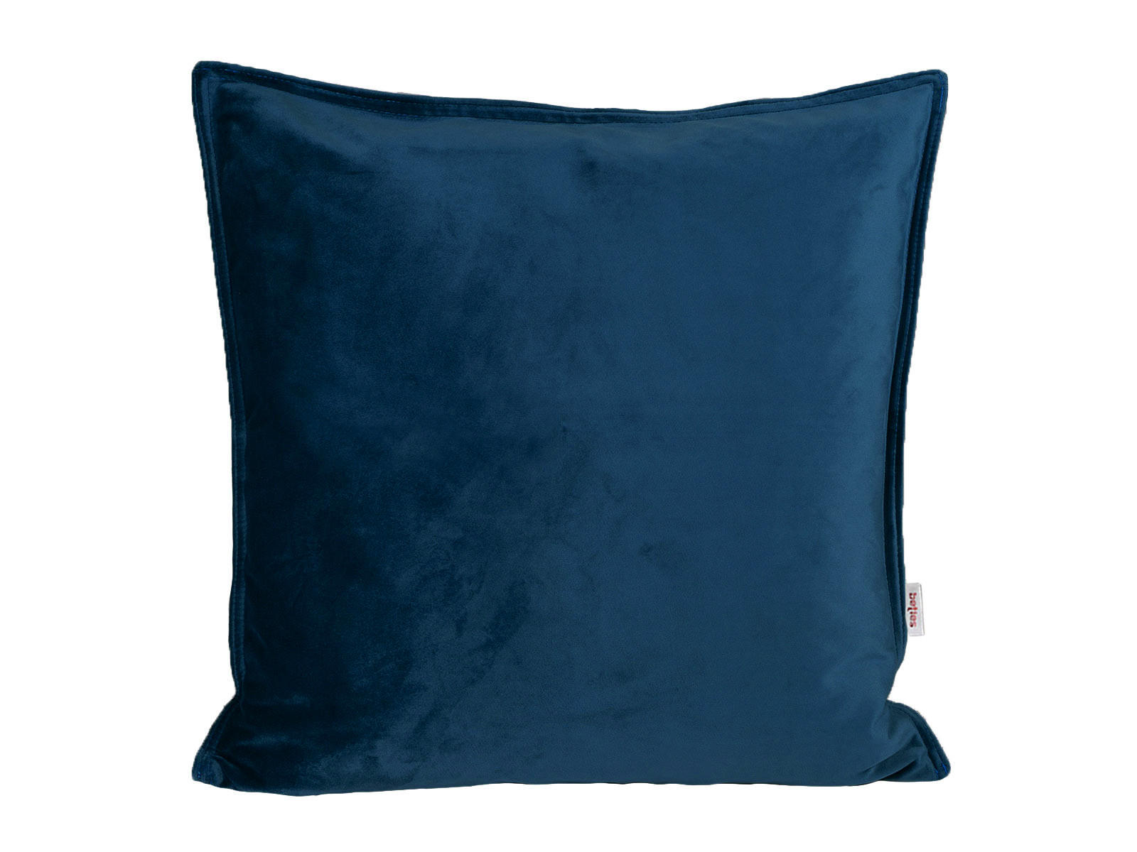 KISSENHÜLLE Samt&Sonders admiral-blau 45/45 cm - Blau/Dunkelblau, Textil (45/45cm) - beties Heimtextil